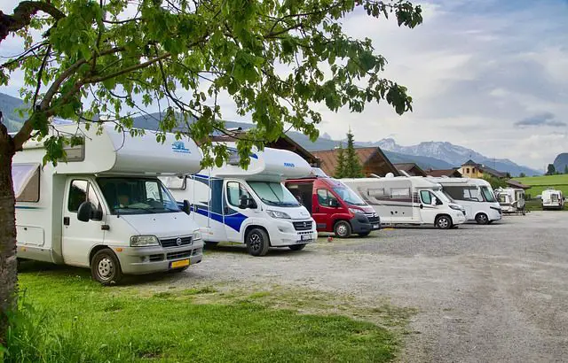 a full RV campground