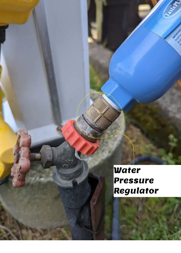 connecting water pressure regular for your RV water hookups