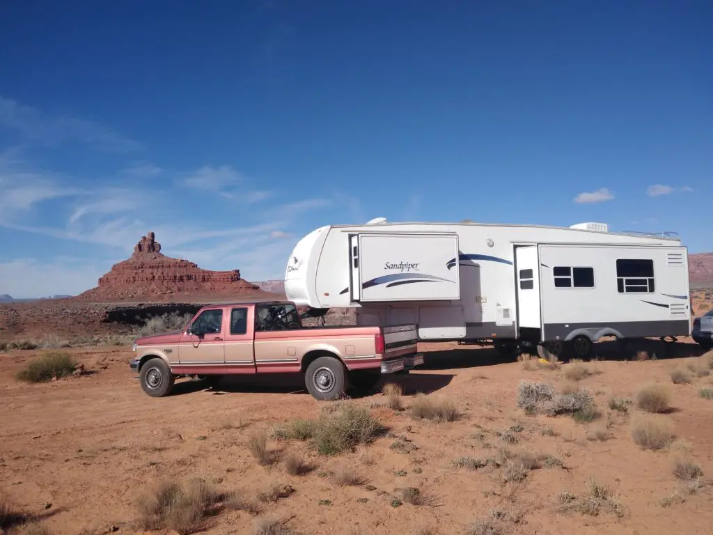 RV boondocking